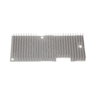 Anodized / Polishing Extrusion Heat Sink Custom Length For Motor Decorations