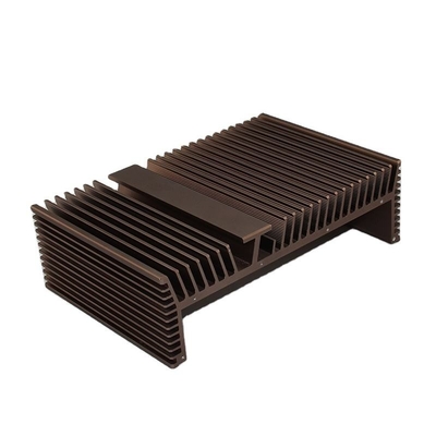 Aluminum Extrusion Heat Sink With T3-T8 Temper Anodizing For CNC Machining