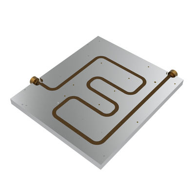 Вода охладила алюминиевый CNC Heatsink подвергая холодную плиту механической обработке